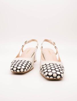 Zapato Zabba 7129 Folk Blanco de Mujer