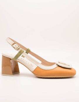 Zapato Hispanitas HV243221 Malta Naranja de Mujer