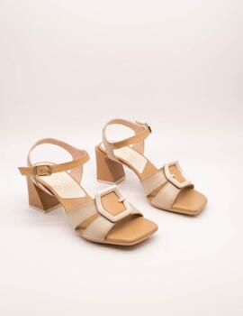 Sandalia Hispanitas HV243272 Mallorca Beige de Mujer