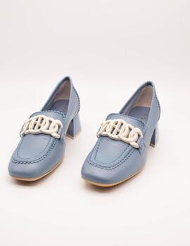 Zapato Hispanitas HV243319 Malta Azul de Mujer