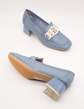 Zapato Hispanitas HV243319 Malta Azul de Mujer