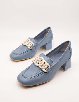 Zapato Hispanitas HV243319 Malta Azul de Mujer