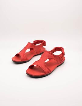 Sandalia Camper K201645-004 Right Rojo de Mujer