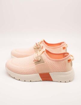 Zapato Hey Dude Sirocco Sport Stripe Pink de Mujer