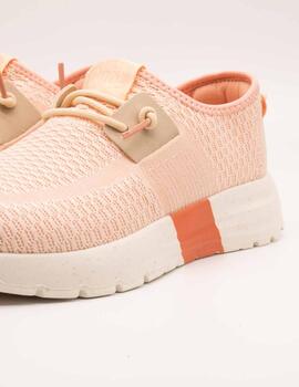 Zapato Hey Dude Sirocco Sport Stripe Pink de Mujer