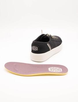 Zapato Hey Dude Cody Heathered Knit Mesh Black de Mujer