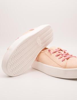 Deportivo Hey Dude Cody Heathered Knit Mesh Pink de Mujer