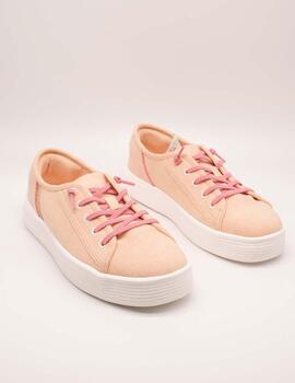 Deportivo Hey Dude Cody Heathered Knit Mesh Pink de Mujer