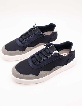 Zapato Hey Dude Hudson Canvas Navy-Grey de Hombre