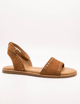 Sandalia Clarks 26176291 Maritime May Tan Suede de Mujer