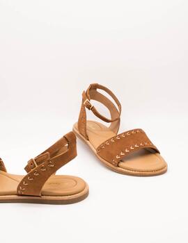 Sandalia Clarks 26176291 Maritime May Tan Suede de Mujer