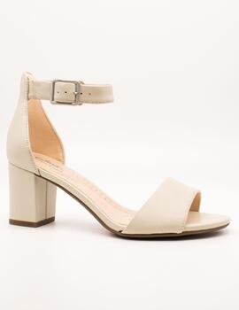 Sandalia Clarks 26177448 Deva Mae Ivory Leather de Mujer