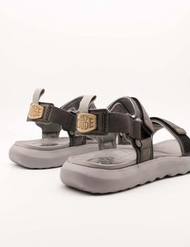 Sandalia Hey Dude Carson Sport Grey de Hombre