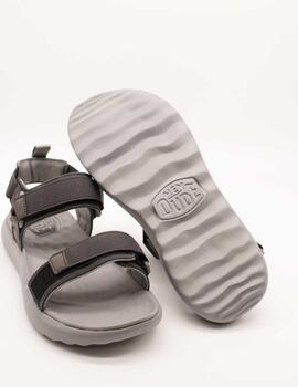 Sandalia Hey Dude Carson Sport Grey de Hombre