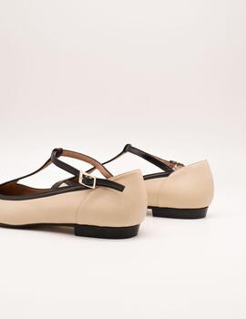 Zapato Miuxa Zalita Off White de Mujer