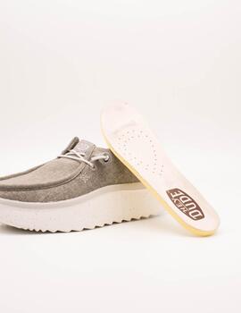 Zapato Hey Dude Wendy Peak Chambray Walnut de Mujer