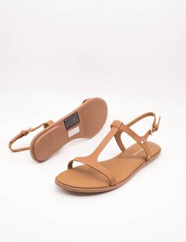 Sandalia Tommy Hilfiger FW07930-GU9 Summer Cognac de Mujer