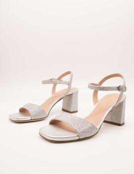 Sandalia Unisa Moraty Silver de Mujer