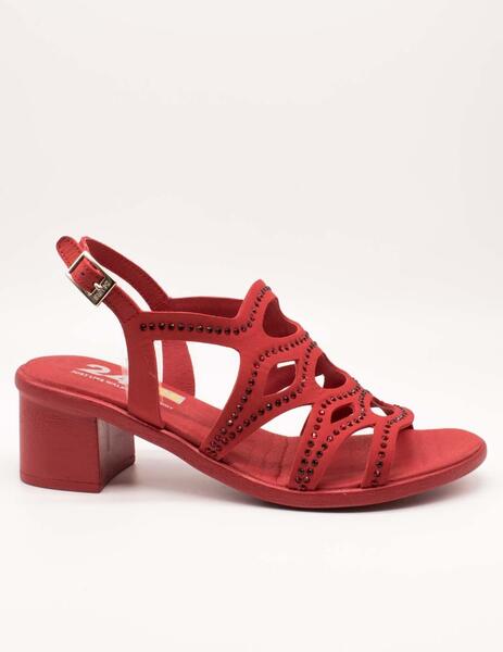 Sandalias rojas mujer hotsell