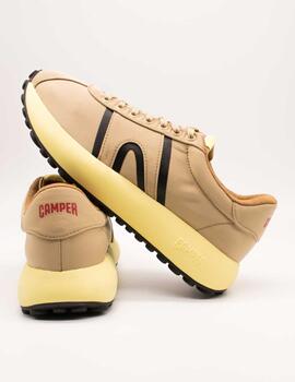 Deportivo Camper K100943-003 Pelotas Beige de Hombre