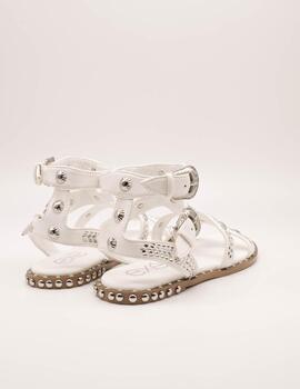 Sandalia Exé VF239C-76  Pu White de Mujer