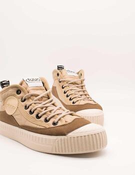 Deportivo Duuo Col Cover Puffy Beige de Mujer