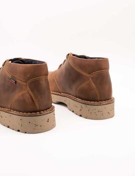 Botín Callaghan 55500 Rain Cuero de Hombre de Hombre