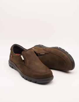 Zapato Callaghan 17301 marrón hidro de hombre.