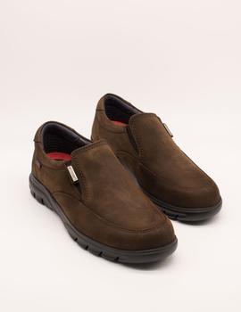 Zapato Callaghan 17301 marrón hidro de hombre.
