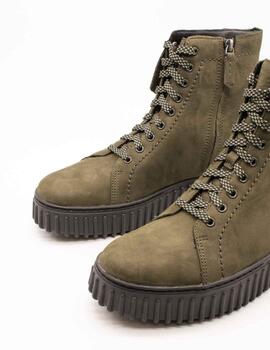Botín Clarks 26179123 Torhill Rise Dark Green de Mujer
