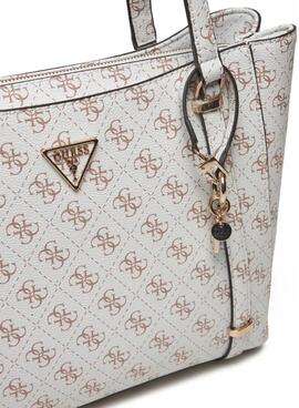 Bolso Guess HWEQG9 51023 Ecco Erica Cream
