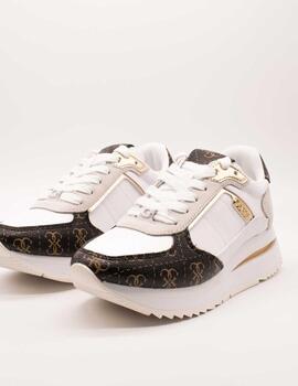 Deportivo Guess FLPEG3 FAL12 Energy3 White Brown de Mujer