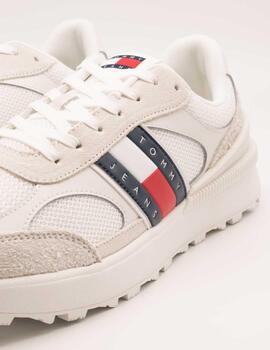 Deportivo Tommy Hilfiger EM01537-YBL Ecru de Hombre