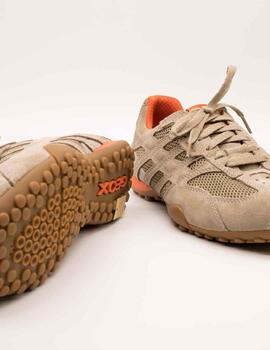 Deportivo Geox U55MNA 02214 C5004 Snake Beige de Hombre