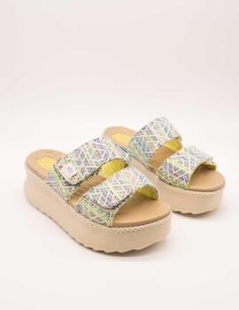 Sandalia Hey Dude HD43210-4NY Delray Blue de Mujer