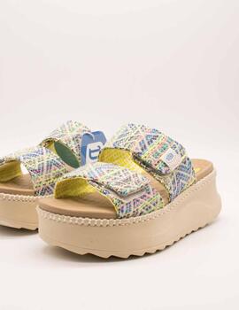 Sandalia Hey Dude HD43210-4NY Delray Blue de Mujer