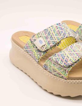 Sandalia Hey Dude HD43210-4NY Delray Blue de Mujer