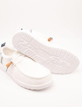 Zapato Hey Dude HD43086-1SO Wally White de Hombre