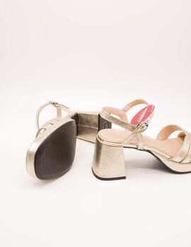 Sandalia Wonders G-6810 Soft Dorada de Mujer