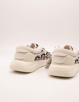 Zapato Hey Dude HD43728-0C4 Wendy Black de Mujer