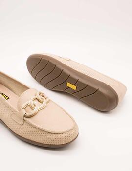 Zapato 24HRS 26456 Indios Beige de Mujer