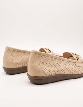 Zapato 24HRS 26456 Indios Beige de Mujer