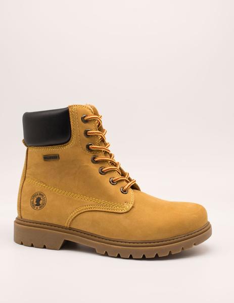 Botines mostaza top hombre