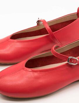 Bailarina Wonders A-4101 Sauvag Rojo de Mujer