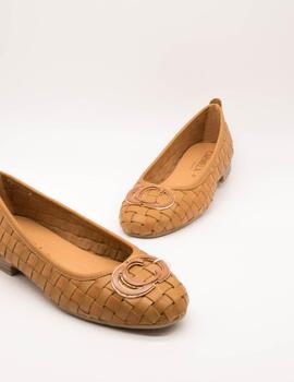 Bailarina Carmela 162169-01 Camel de Mujer
