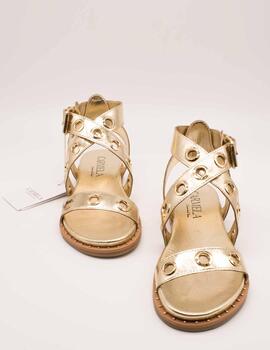 Sandalia Carmela 162389-02 Oro de Mujer