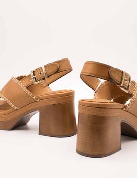 Sandalia Carmela 162209-01 Camel de Mujer