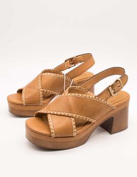 Sandalia Carmela 162209-01 Camel de Mujer