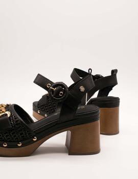 Sandalia Carmela 162367-02 Negro  de Mujer