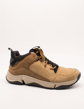 Deportivo Clarks Tri Path Mid tan combi de hombre.